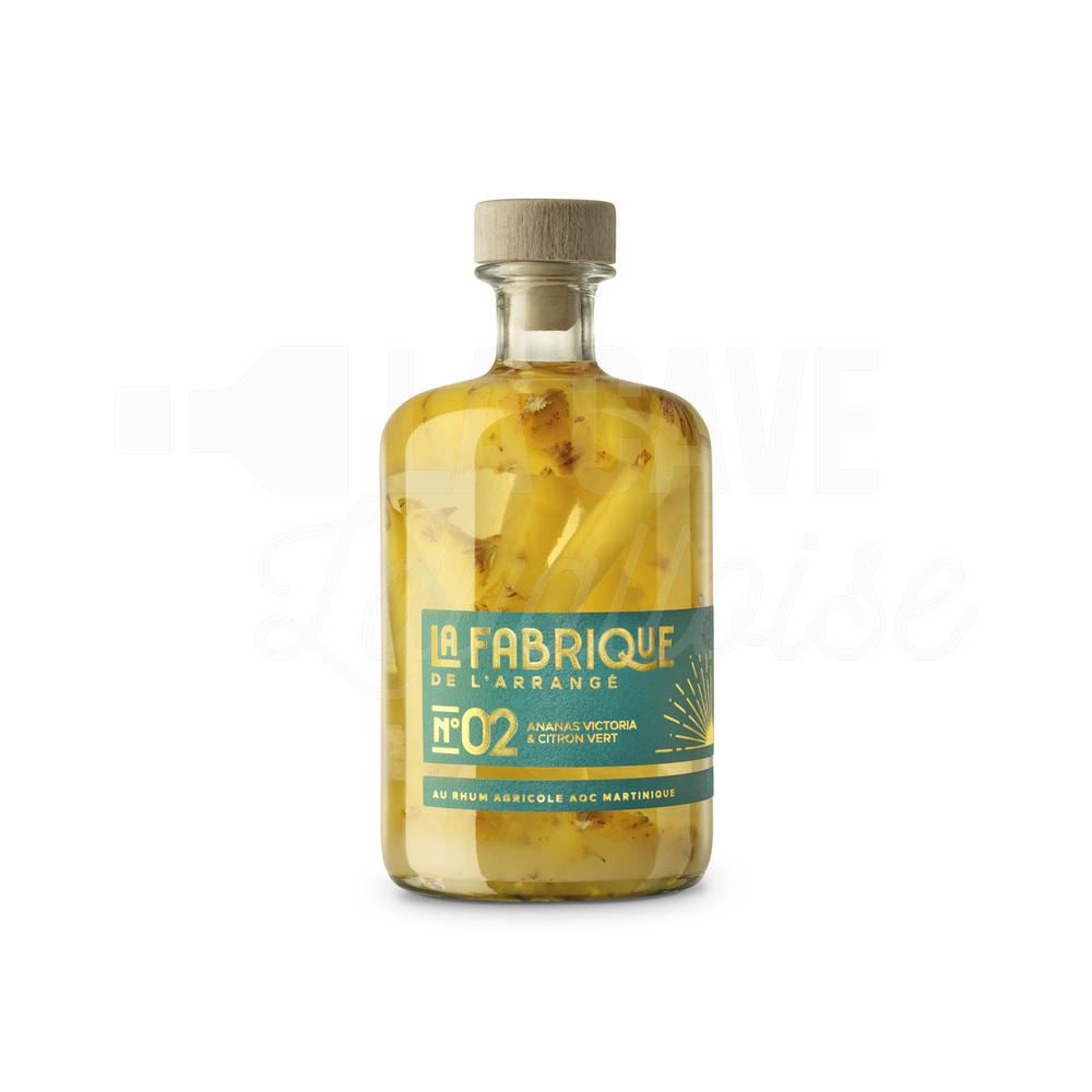 Ananas Victoria & Citron Vert 32°- La Fabrique de l’Arrangé – 70cl