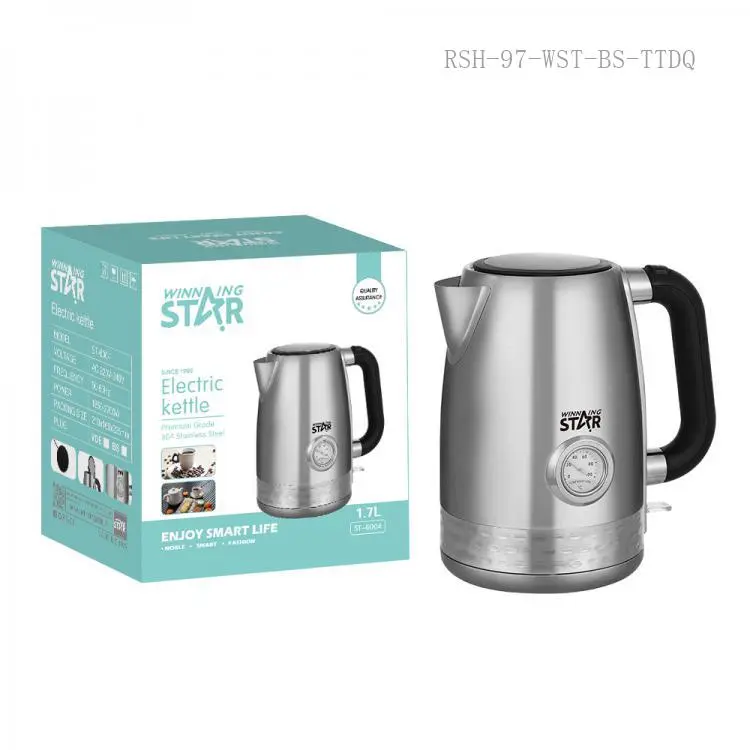ST-6004 Bouilloire Electrique 1.7 – Winning Star – Gris