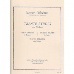30 Etudes pour Timbales Volume 1
