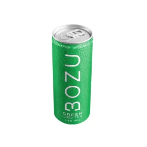 Bozu hard iced tea green 4.5% blik (12x25cl)