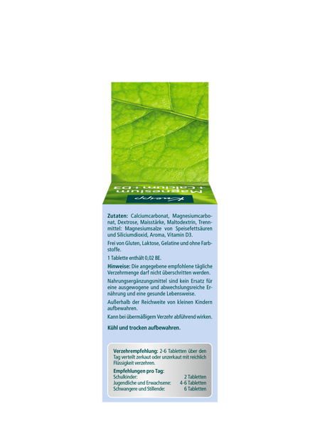 Kneipp Magnésium + Calcium + D3 150 capsules – Image 2