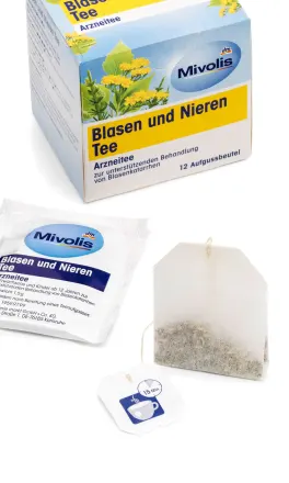 Mivolis Médicament à base de plantes Pour le traitement de soutien des catarrhes de la vessie 12 sachets – Image 2