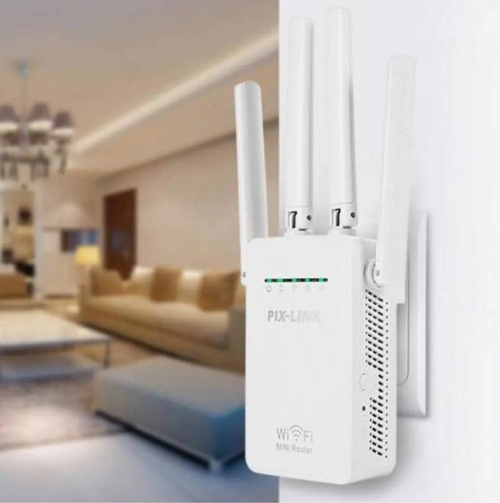 Répéteur/Routeur/AP Wi-Fi PIX-LINK Wireless-N, Modèle LV-WR09