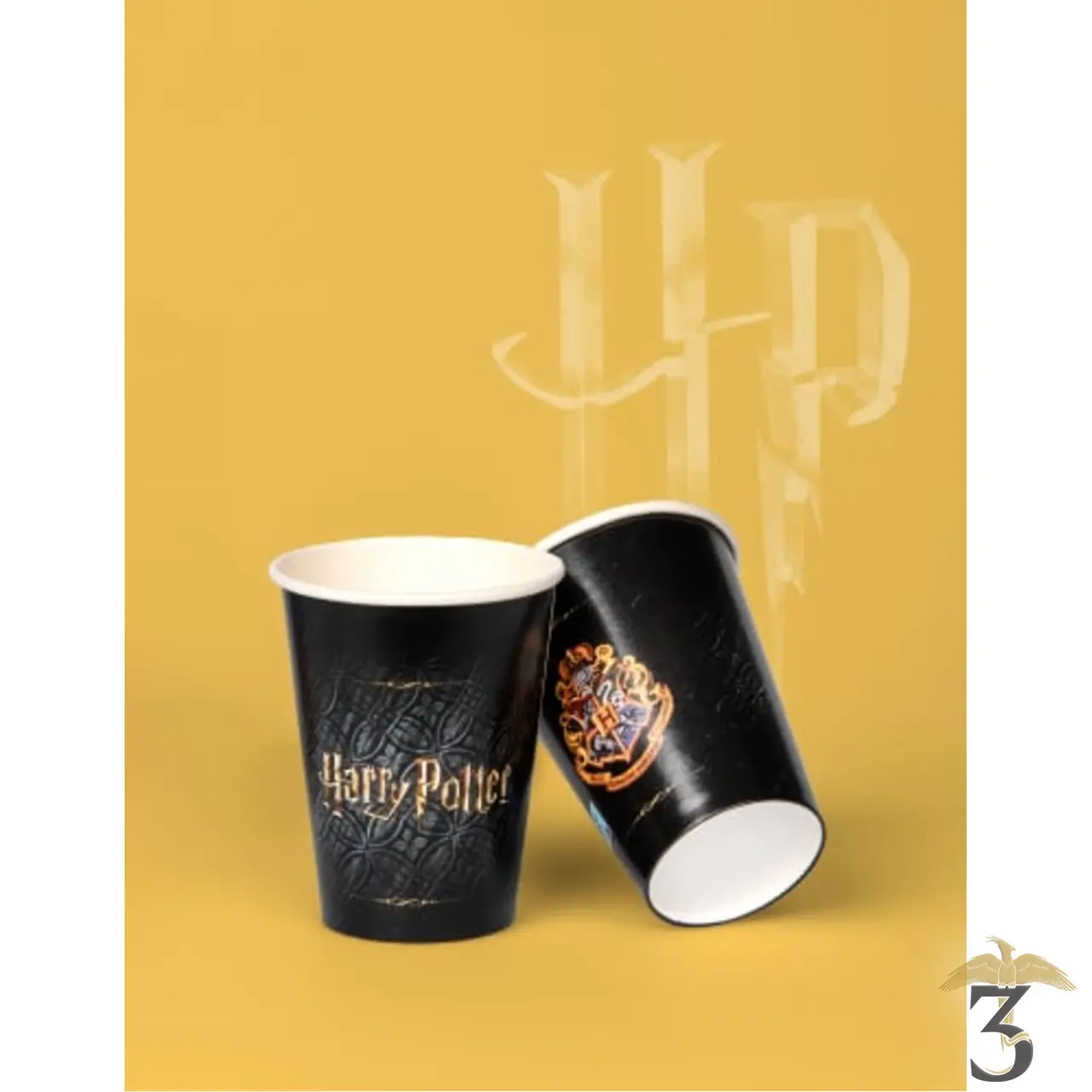 8 gobelets en carton hogwarts 210ml – Image 3