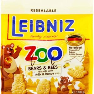 Biscuits de Zoo Miel et Lait Leibniz 100g