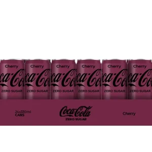 Coca-Cola Zero Cherry Blik (24x 33cl)