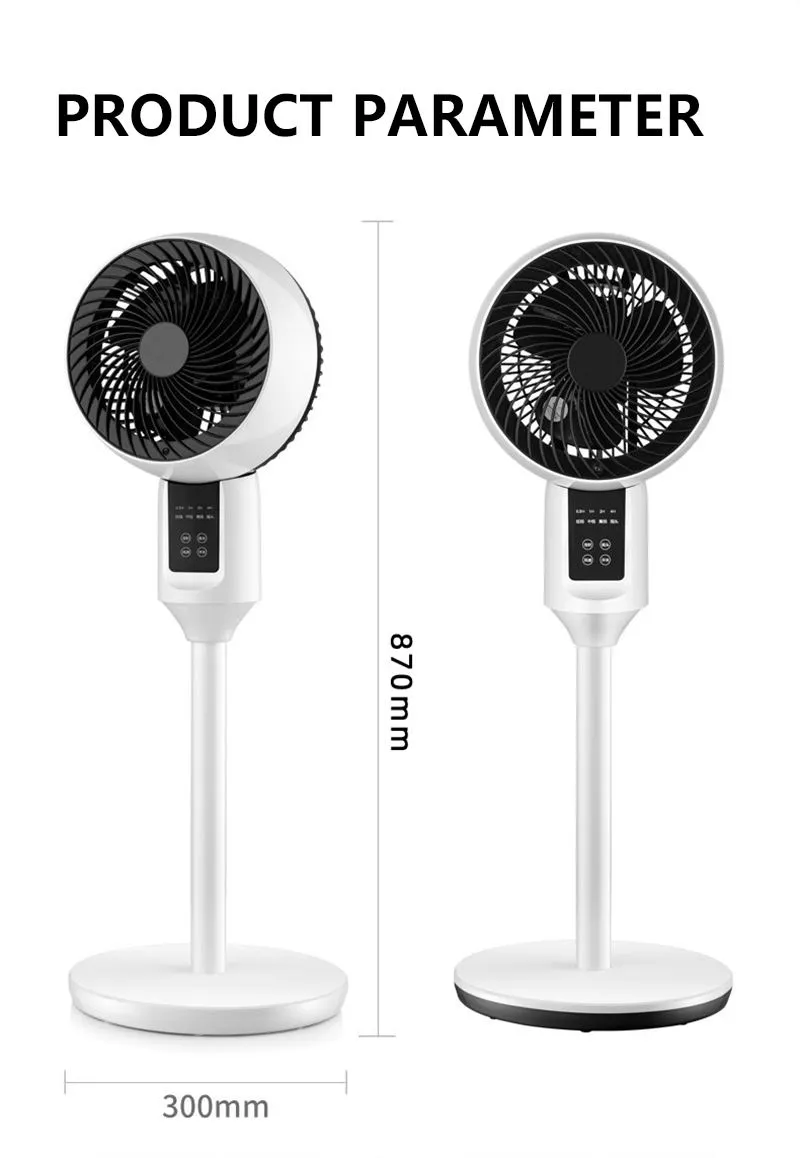 Ventilateur sur Pied Intelligent avec Télécommande – Refroidissement Efficace et Silencieux – Image 6