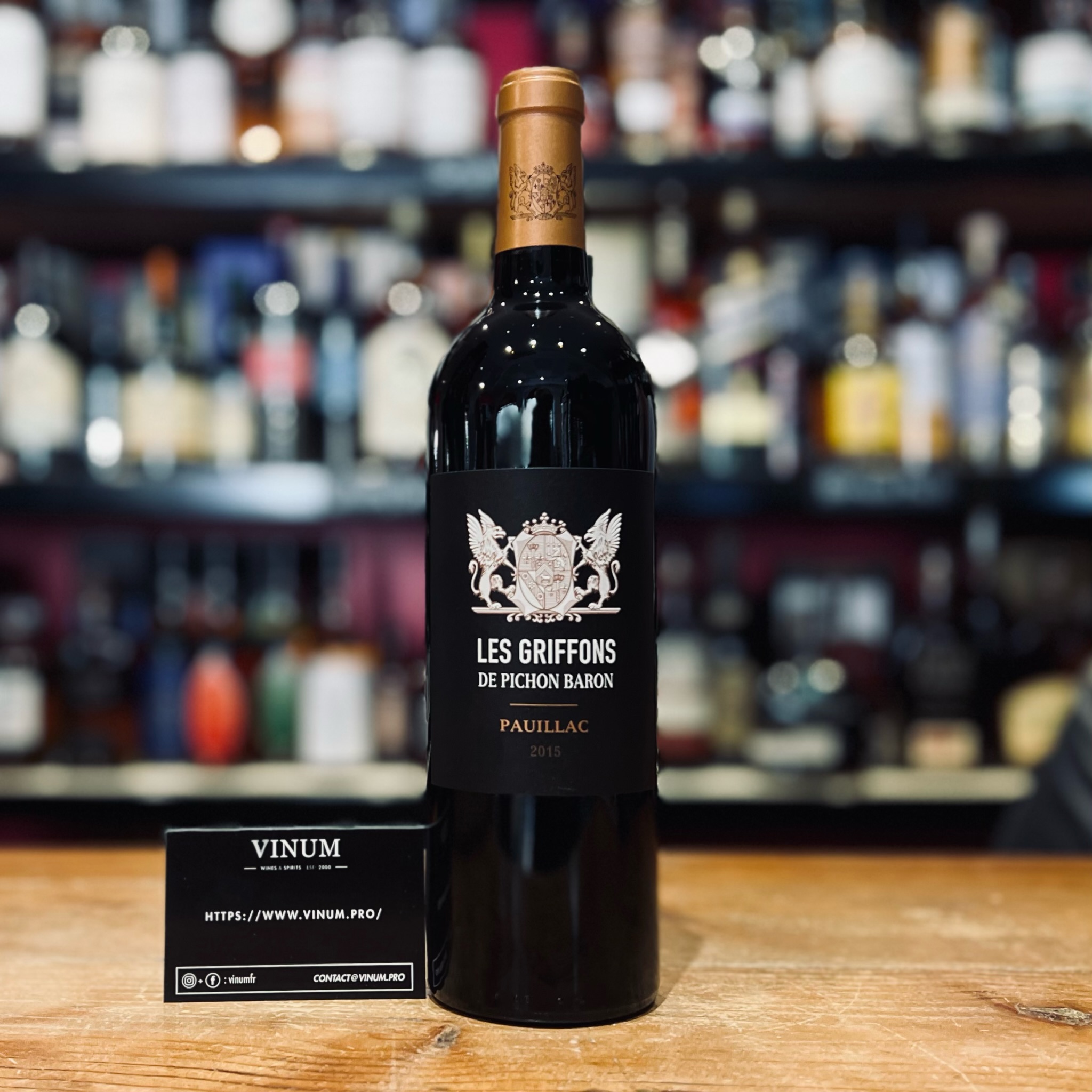 Les Griffons de Pichon Baron 2015