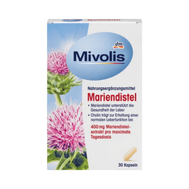 Mivolis Chardon-Marie, 27 gélules sur 30, 16 g( été endommagé, c’est pour cela que le prix a baissé)