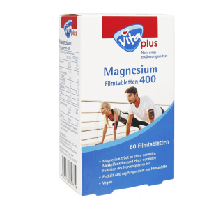 Vita plus Magnésium 400 mg 60 gélules