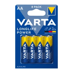 Varta Longlife power AA Single Blister (10x 8 stuks)