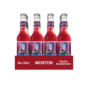 Wostok pruim kardemom bio fles (12x 33cl)