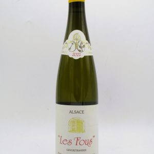 Alsace Gewurztraminer bio Les Fous Domaine Léon Boesch 2022