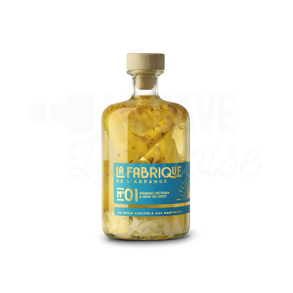 Ananas Victoria & Noix de Coco 32°- La Fabrique de l’Arrangé – 70cl
