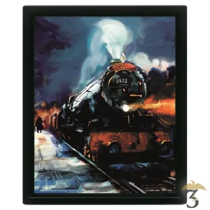 Cadre lenticulaire hogwart express