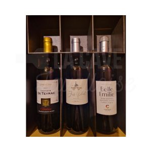 Coffret « VINS CLASSIQUES » Rouges – 3 Bouteilles