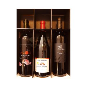 Coffret Vins « CARACTERE » Rouges – 3 Bouteilles