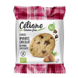 Céliane Cookies Snack Amande Chocolat 50G