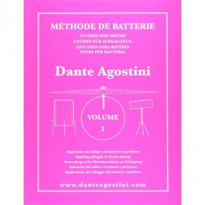 Méthode de Batterie Dante Agostini Volume 1