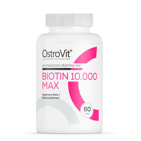 OstroVit Biotine 10 000 MAX 60 comprimés