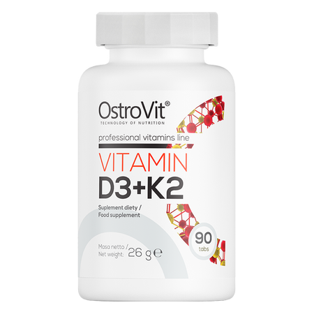 OstroVit Vitamine D3 + K2 90 comprimés