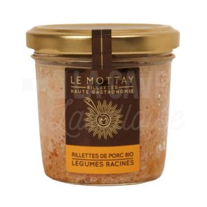 Rillettes de Porc Bio – Légumes Racines – Le Mottay Gourmand – 90gr