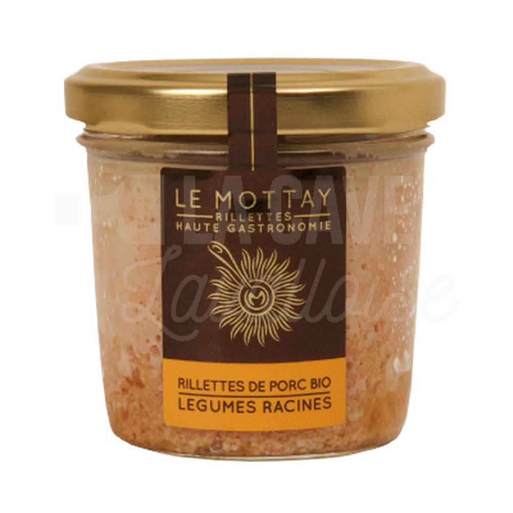 Rillettes de Porc Bio – Légumes Racines – Le Mottay Gourmand – 90gr