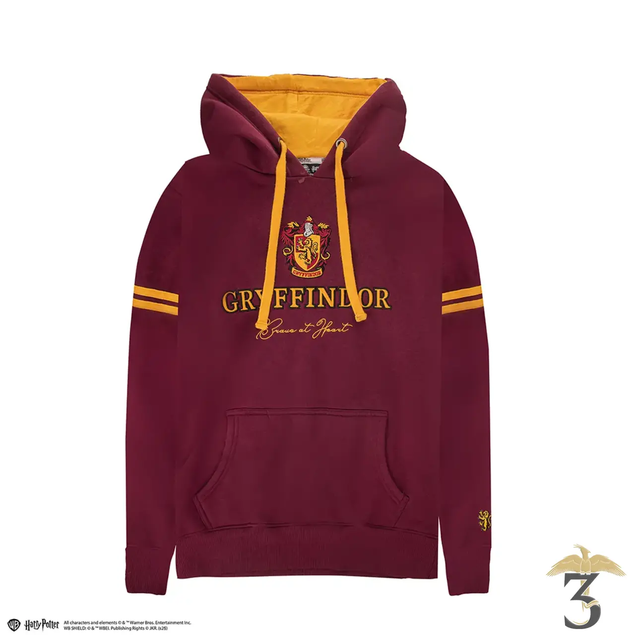 Sweat à capuche gryffondor