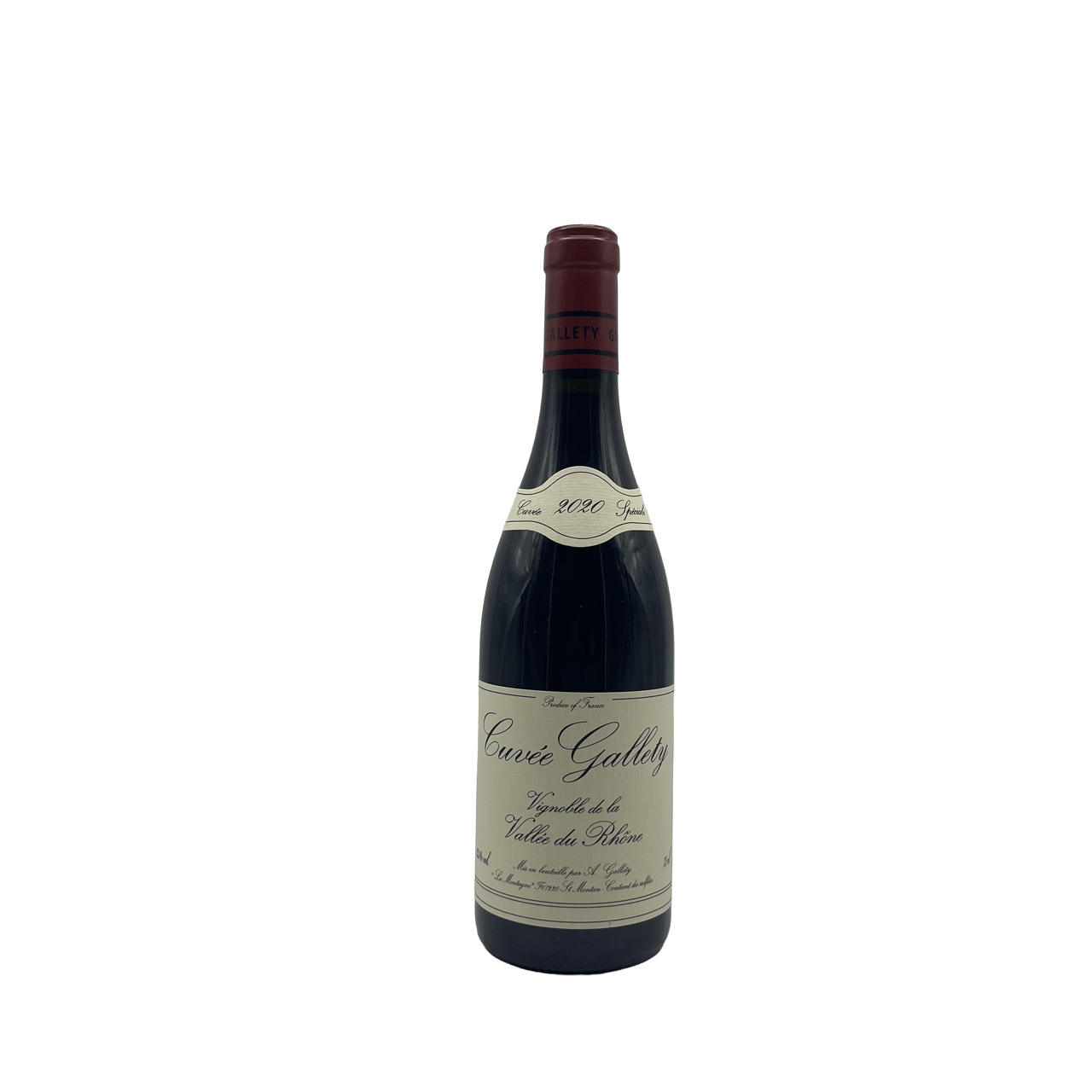 Côtes du Vivarais Rouge « Cuvée Gallety » 2020 75cl