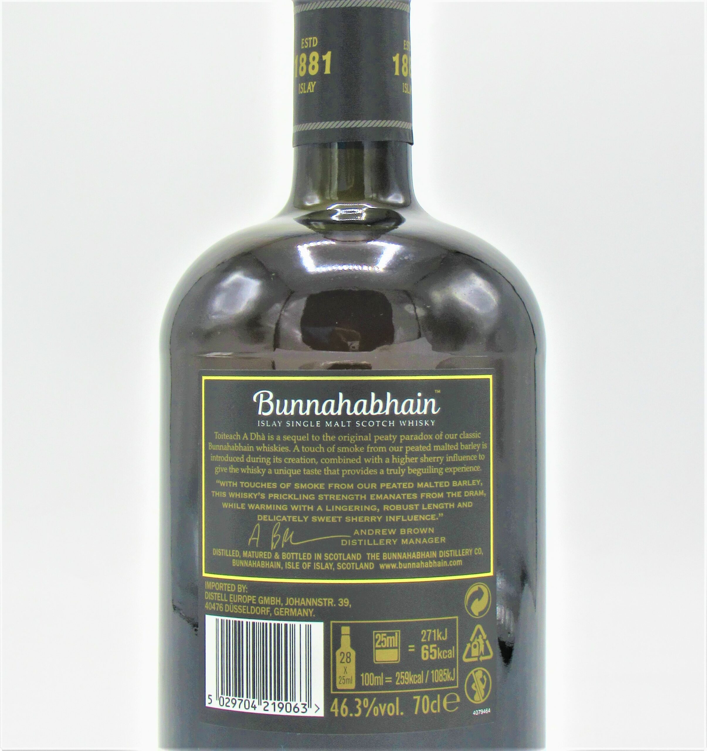 Single Malt Scotch Whisky Bunnahabhain Toiteach a Dhà – Image 4