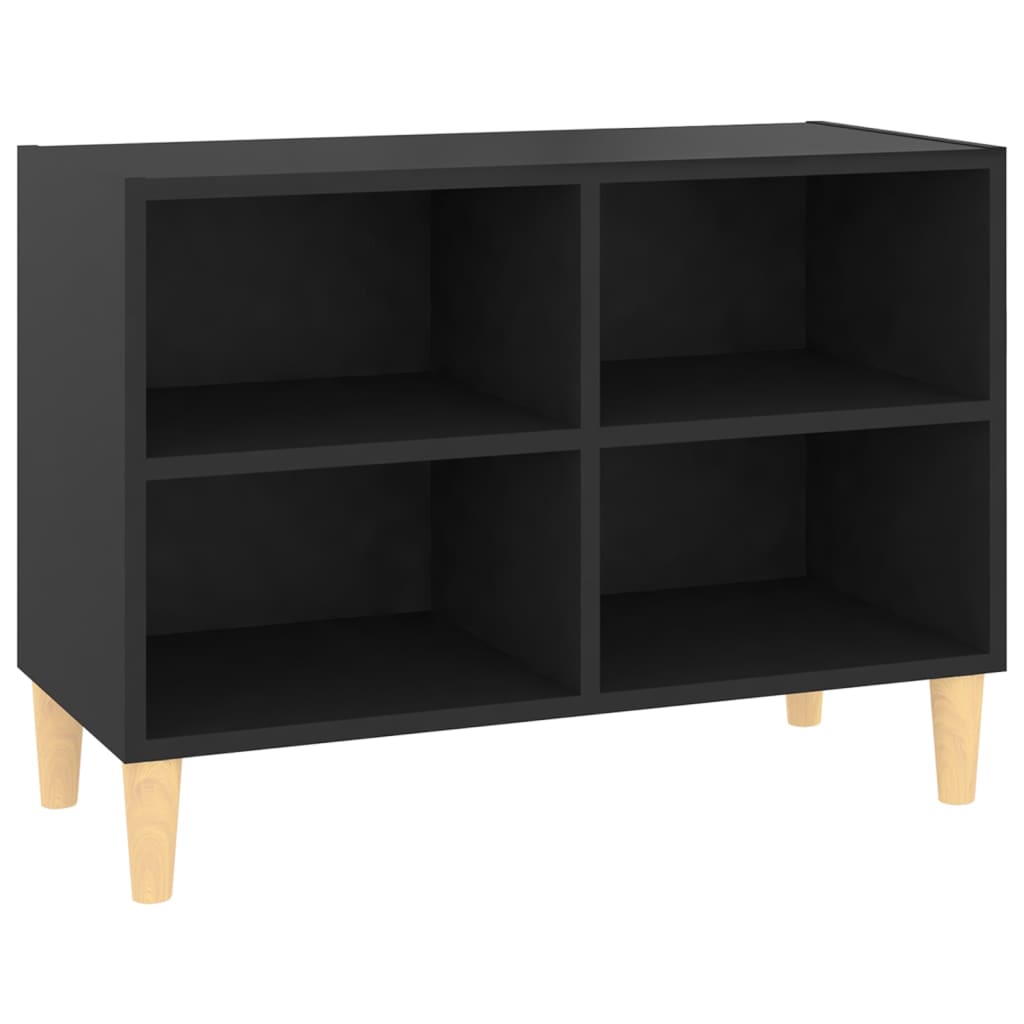 Meuble TV en bois noir 70×50 (MARKETPLACE) – Image 3
