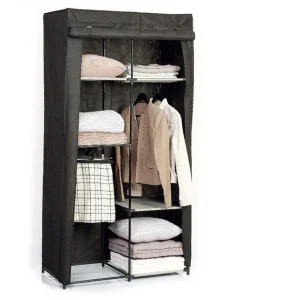 Armoire Modulable 3 Penderies / 5 Étagères