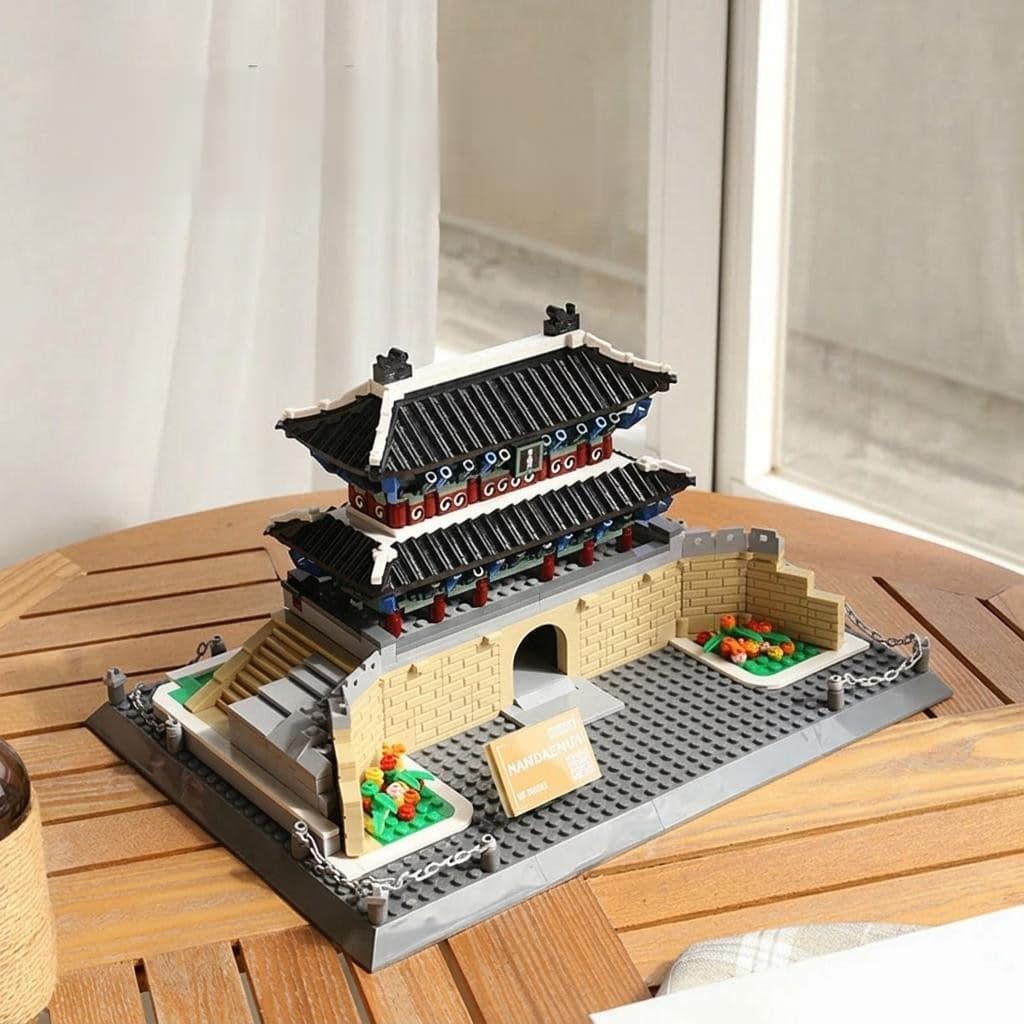 Maquette de la porte Namdaemun de Séoul à assembler en 900 pièces – Image 9