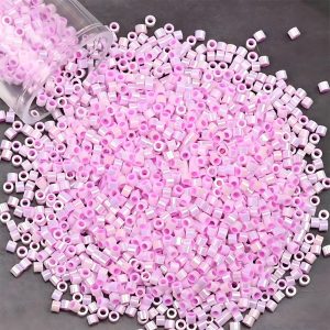 Perles de Rocaille Miyuki 11/0 Mix Rose (Ø 2 mm)