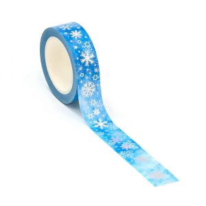 Ruban Décoratif Adhésif​ Flocons de Noël