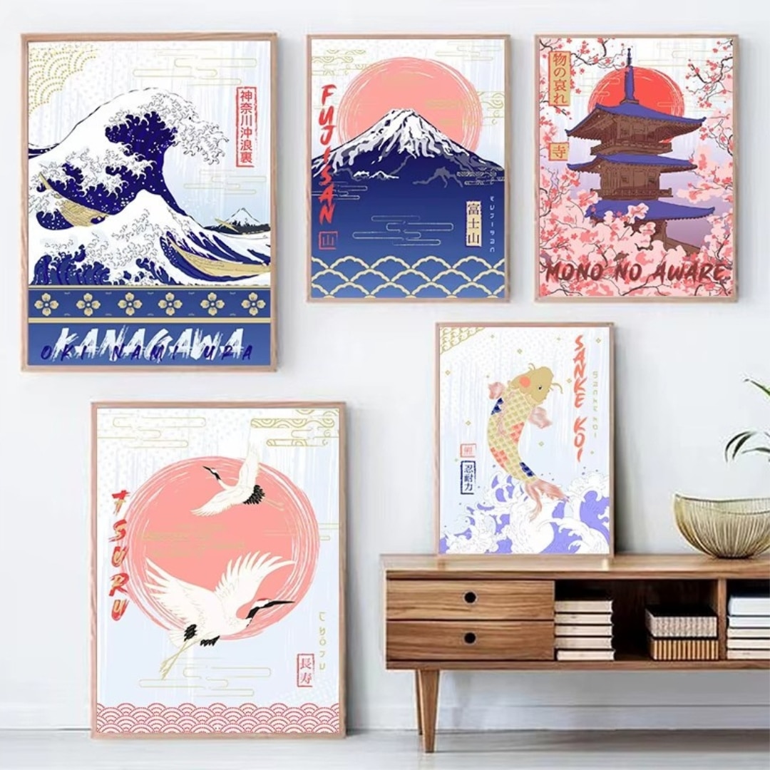 Reproduction sur toile lanternes suspendues – Image 4